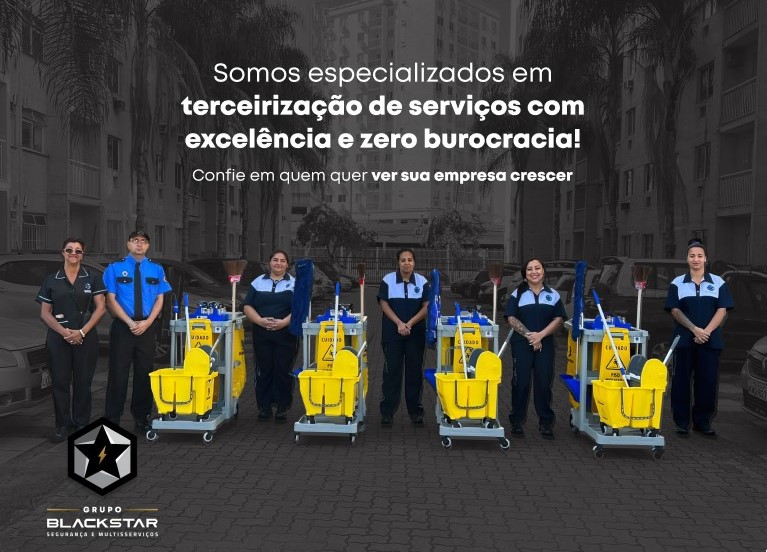 Especializados em terceirização de serviços!